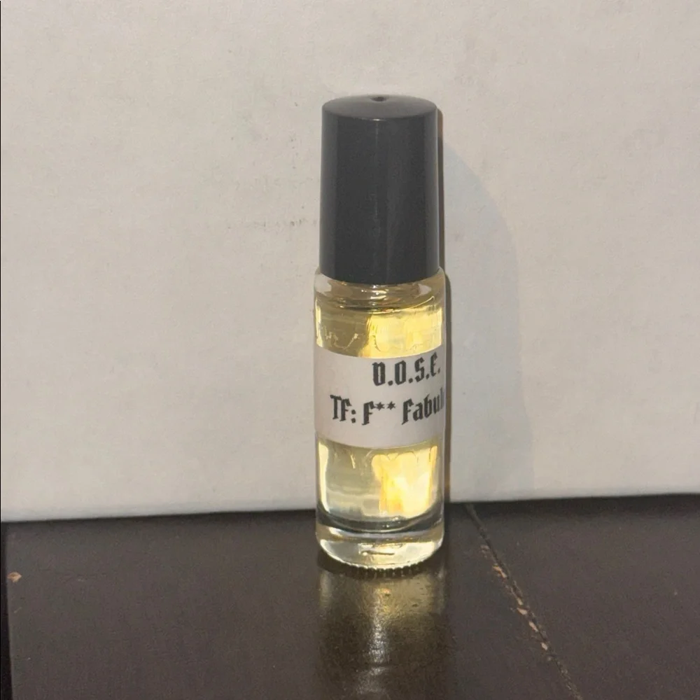 3 Roll-On Dram Bottles Tester Oils Types B. Her, Can Can, TF: Fabulous C